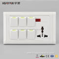 Hot sale different types modular combination wall switch